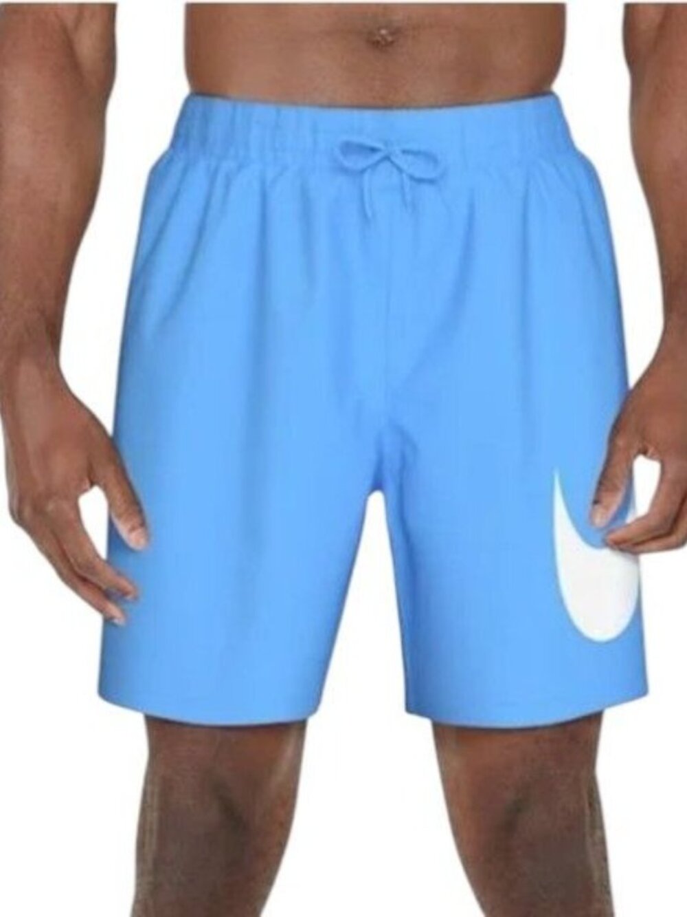 Nike Swim Blue Vortex 5" Volley Short NESSE508-486‎ Mens XXL (2XL) NEW with Tags